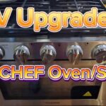 Upgrading Our 1998 Camper Kitchen! AMZCHEF RV Oven/Stove Install (Easy DIY!)